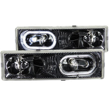 Load image into Gallery viewer, Anzo USA 111005 Crystal Headlight Set w/Halo