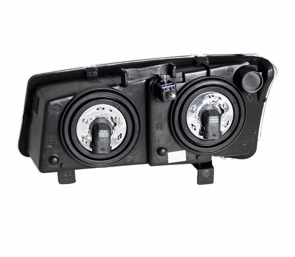 Anzo USA 111009 Crystal Headlight Set