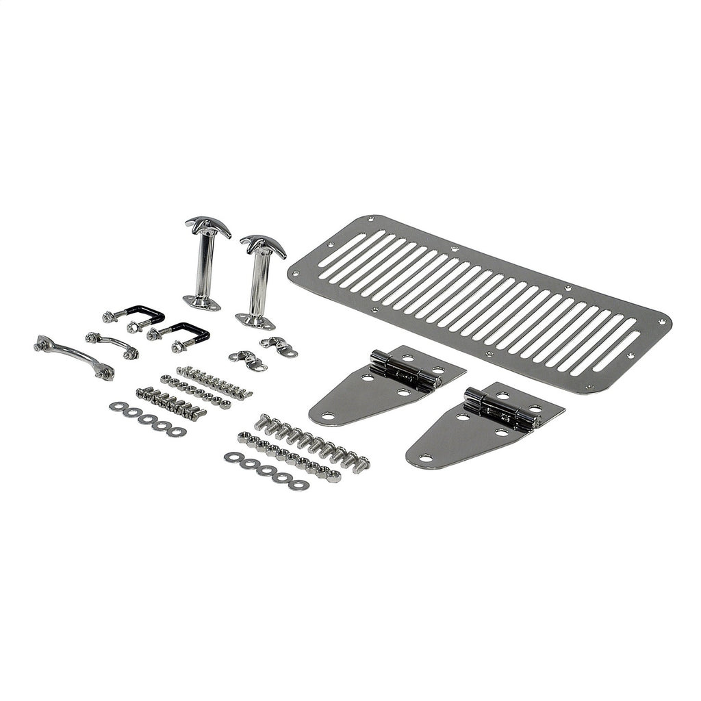 Rugged Ridge 11101.01 Hood Kit Fits 87-95 Wrangler (YJ)