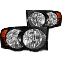 Load image into Gallery viewer, Anzo USA 111022 Crystal Headlight Set Fits 02-05 Ram 1500 Ram 2500 Ram 3500