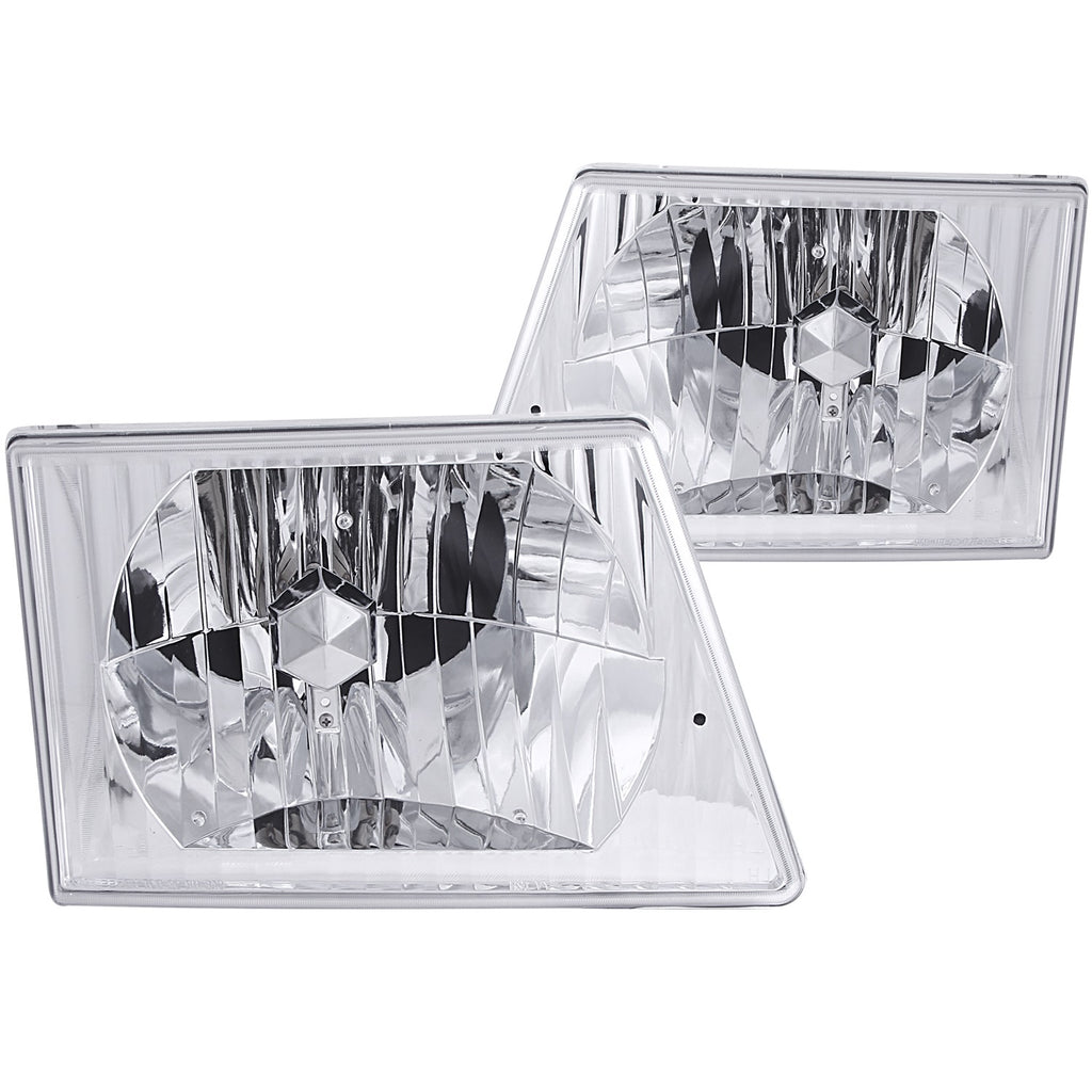 Anzo USA 111026 Crystal Headlight Set