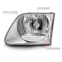 Load image into Gallery viewer, Anzo USA 111030 Crystal Headlight Set Fits 97-03 Expedition F-150