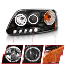 Load image into Gallery viewer, Anzo USA 111031 Projector Headlight Set w/Halo Fits 97-03 Expedition F-150