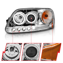 Load image into Gallery viewer, Anzo USA 111032 Projector Headlight Set w/Halo Fits 97-03 Expedition F-150