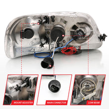 Load image into Gallery viewer, Anzo USA 111032 Projector Headlight Set w/Halo Fits 97-03 Expedition F-150