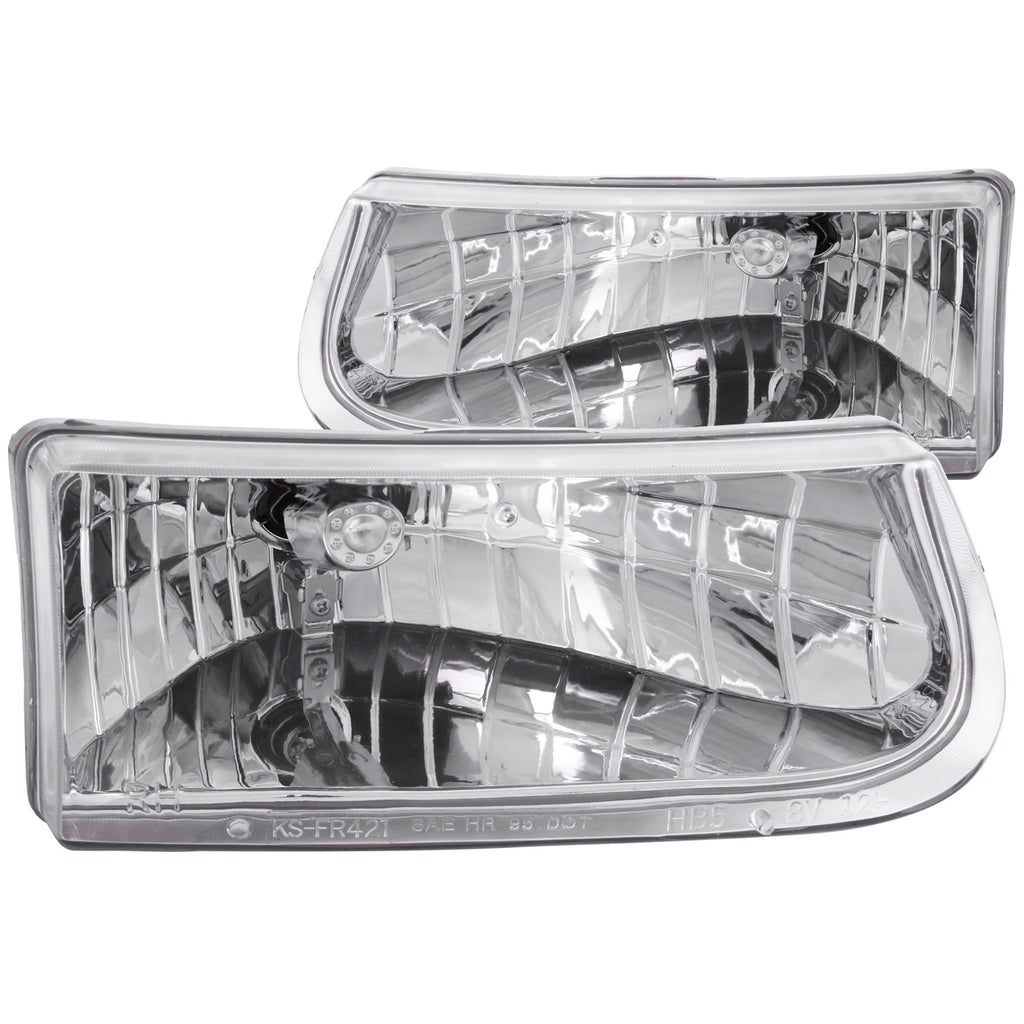 Anzo USA 111038 Crystal Headlight Set Fits Explorer Explorer (Stripped Chassis)