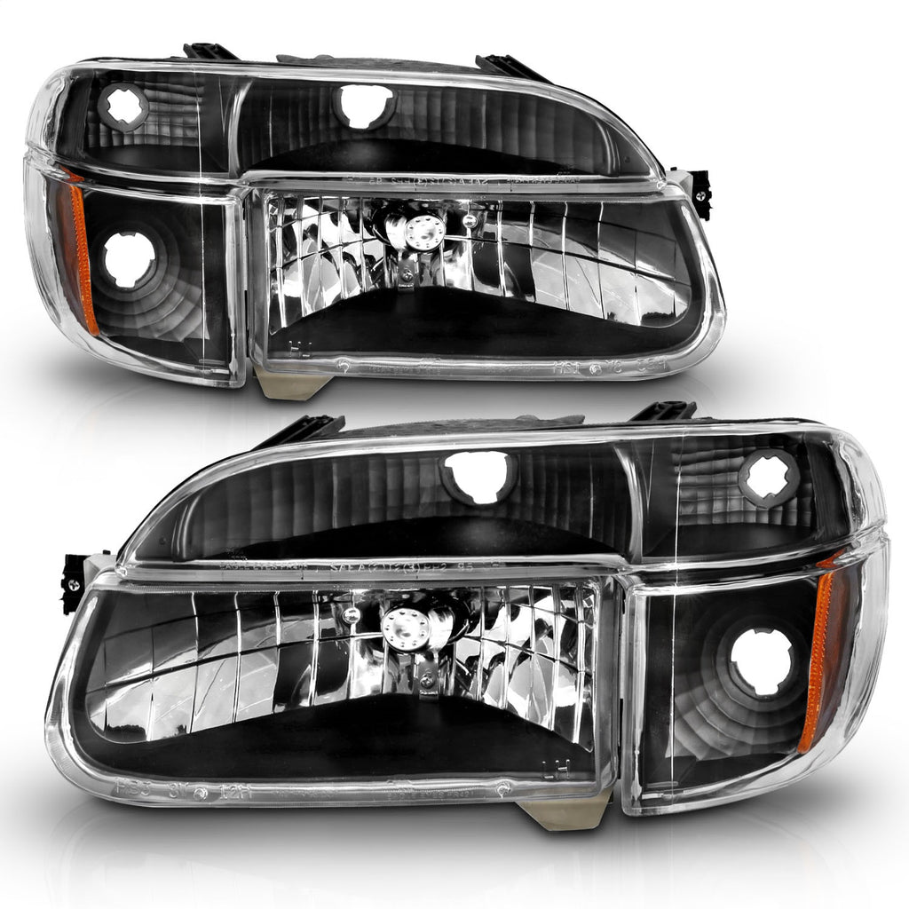 Anzo USA 111039 Crystal Headlight Set Fits Explorer Explorer (Stripped Chassis)