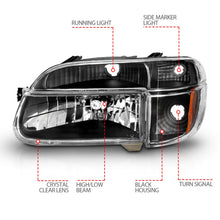 Load image into Gallery viewer, Anzo USA 111039 Crystal Headlight Set Fits Explorer Explorer (Stripped Chassis)
