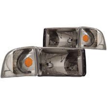 Load image into Gallery viewer, Anzo USA 111068 Crystal Headlight Set Fits 94-02 Ram 1500 Ram 2500 Ram 3500