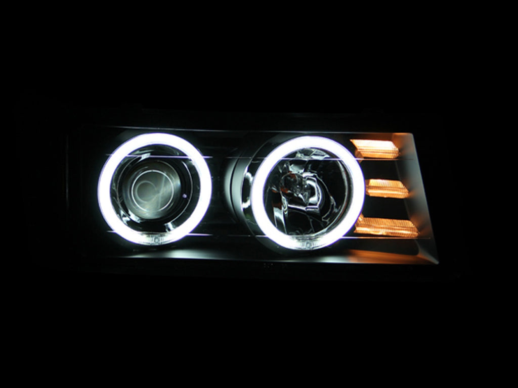 Anzo USA 111079 Projector Headlight Set w/Halo Fits 04-12 Canyon Colorado