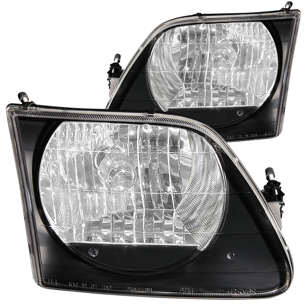 Anzo USA 111083 Crystal Headlight Set Fits 97-03 Expedition F-150