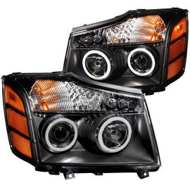Anzo USA 111095 Projector Headlight Set w/Halo