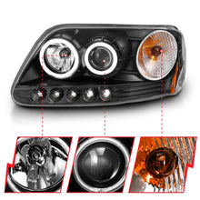 Load image into Gallery viewer, Anzo USA 111097 Projector Headlight Set w/Halo Fits 97-03 Expedition F-150