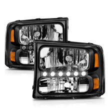Load image into Gallery viewer, Anzo USA 111106 Crystal Headlight Set
