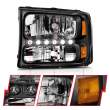 Load image into Gallery viewer, Anzo USA 111106 Crystal Headlight Set