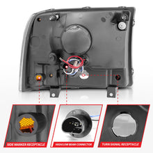 Load image into Gallery viewer, Anzo USA 111106 Crystal Headlight Set
