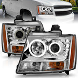 Anzo USA 111108 Projector Headlight Set w/Halo