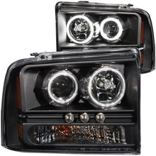 Load image into Gallery viewer, Anzo USA 111117 Projector Headlight Set w/Halo