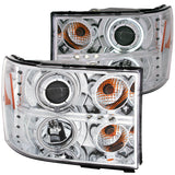 Anzo USA 111126 Projector Headlight Set w/Halo