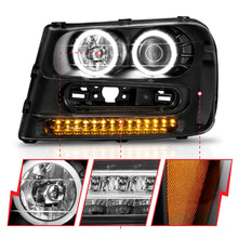 Load image into Gallery viewer, Anzo USA 111127 Projector Headlight Set w/Halo Fits Trailblazer Trailblazer EXT