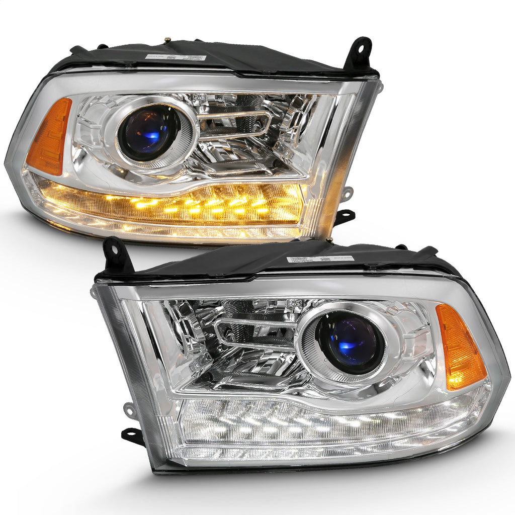 Anzo USA 111140 Projector Headlight Set w/Halo Fits 07-11 Nitro
