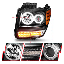 Load image into Gallery viewer, Anzo USA 111145 Projector Headlight Set w/Halo Fits 07-11 Nitro