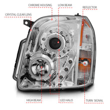 Load image into Gallery viewer, Anzo USA 111147 Projector Headlight Set w/Halo