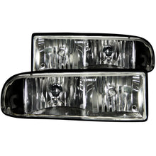 Load image into Gallery viewer, Anzo USA 111156 Crystal Headlight Set Fits 98-04 S10 Blazer S10 Pickup