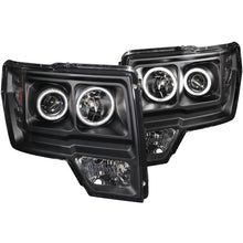 Load image into Gallery viewer, Anzo USA 111161 Projector Headlight Set w/Halo Fits 09-14 F-150