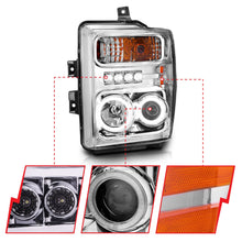 Load image into Gallery viewer, Anzo USA 111167 Projector Headlight Set w/Halo