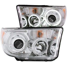 Anzo USA 111173 Projector Headlight Set w/Halo Fits 07-15 Sequoia Tundra