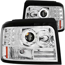 Load image into Gallery viewer, Anzo USA 111183 Projector Headlight Set w/Halo Fits Bronco F-150 F-250 F-350