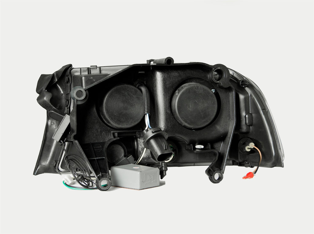 Anzo USA 111194 Crystal Headlight Set w/Halo Fits 97-04 Dakota Durango
