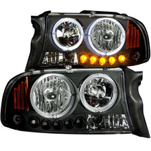Load image into Gallery viewer, Anzo USA 111194 Crystal Headlight Set w/Halo Fits 97-04 Dakota Durango