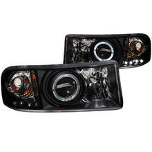 Load image into Gallery viewer, Anzo USA 111196 Projector Headlight Set w/Halo Fits Ram 1500 Ram 2500 Ram 3500