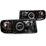 Anzo USA 111196 Projector Headlight Set w/Halo Fits Ram 1500 Ram 2500 Ram 3500