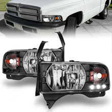 Load image into Gallery viewer, Anzo USA 111205 Crystal Headlight Set Fits 94-02 Ram 1500 Ram 2500 Ram 3500