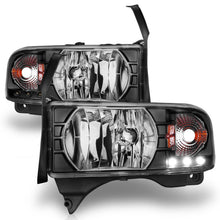 Load image into Gallery viewer, Anzo USA 111205 Crystal Headlight Set Fits 94-02 Ram 1500 Ram 2500 Ram 3500