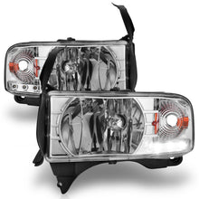 Load image into Gallery viewer, Anzo USA 111206 Crystal Headlight Set Fits 94-02 Ram 1500 Ram 2500 Ram 3500