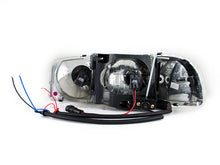 Load image into Gallery viewer, Anzo USA 111207 Crystal Headlight Set w/Halo