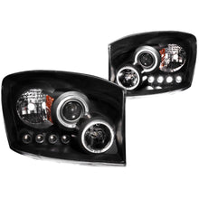 Load image into Gallery viewer, Anzo USA 111209 Projector Headlight Set w/Halo Fits Ram 1500 Ram 2500 Ram 3500