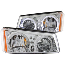 Load image into Gallery viewer, Anzo USA 111211 Crystal Headlight Set w/Halo