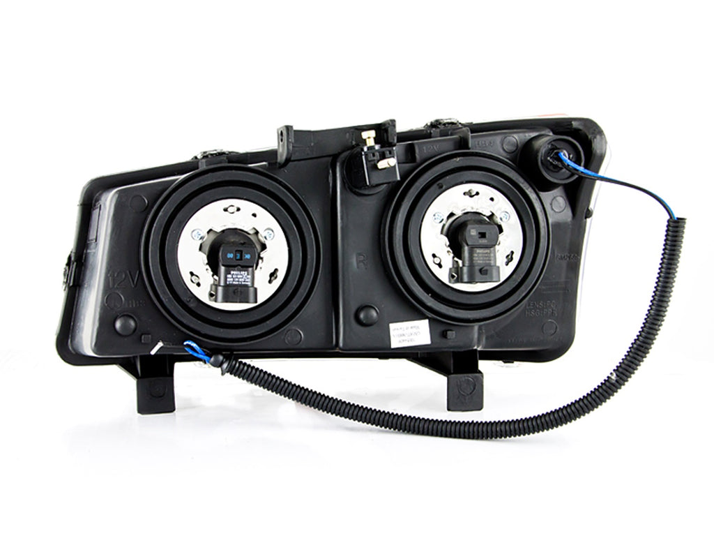 Anzo USA 111212 Crystal Headlight Set w/Halo