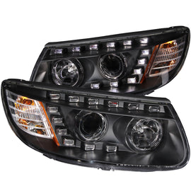 Anzo USA 111237 Projector Headlight Set Fits 07 Santa Fe