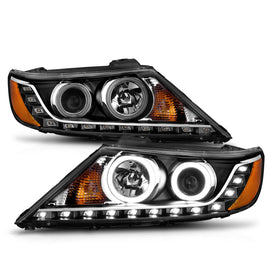 Anzo USA 111248 Projector Headlight Set w/Halo Fits 11-13 Sorento