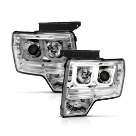 Anzo USA 111264 Projector Headlight Set Fits 09-14 F-150
