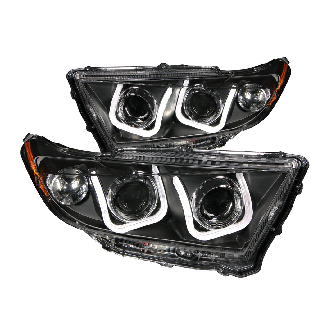 Anzo USA 111280 Projector Headlight Set Fits 11-13 Highlander