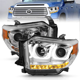 Anzo USA 111319 Projector Headlight Set Fits 14-19 Tundra