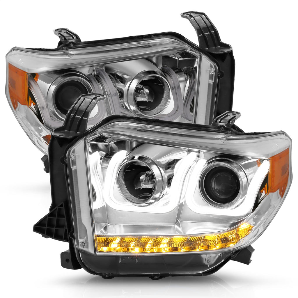 Anzo USA 111319 Projector Headlight Set Fits 14-19 Tundra