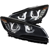 Anzo USA 111324 Projector Headlight Set Fits 13-16 Escape